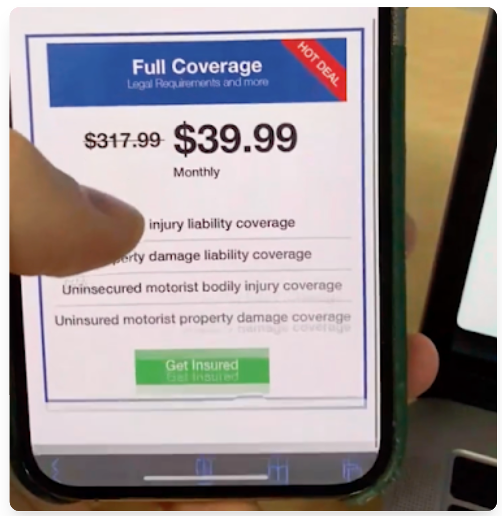 Car insurance savings - Full Coverage $39.99/mo